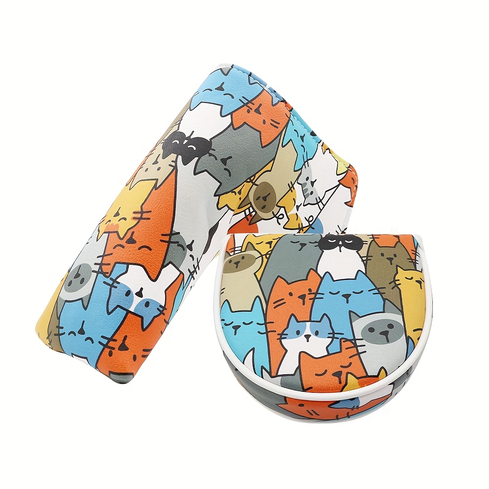 Golf Equipment Organizer - 1 Stück Mallet Putter Head Cover
