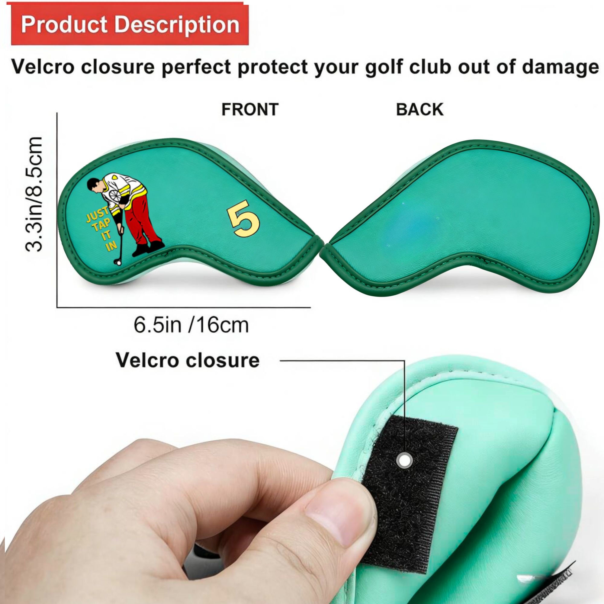9 Stück Golf-Eisenhüllen mit l – Golf Equipment Organizer Bewertung und Preis